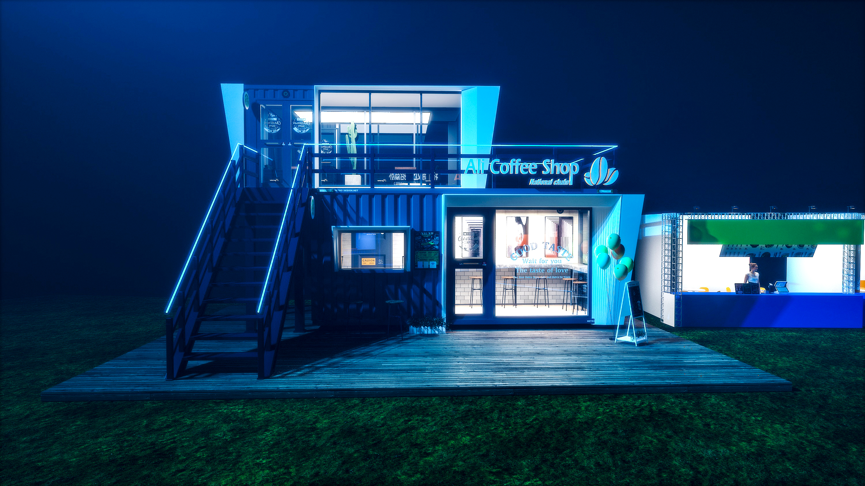 足球之夜集装箱集市设计-6