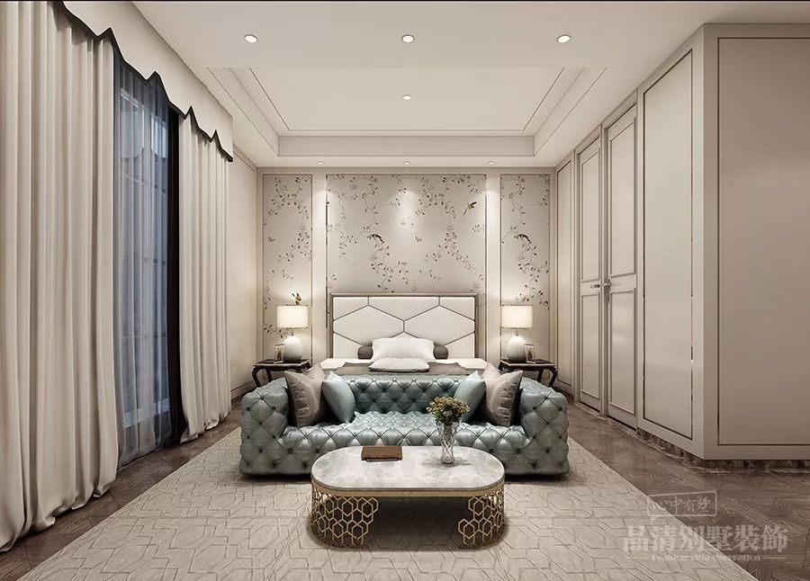 蠡湖香樟园 | 意式轻奢禅意东方，打造温暖家空间-31