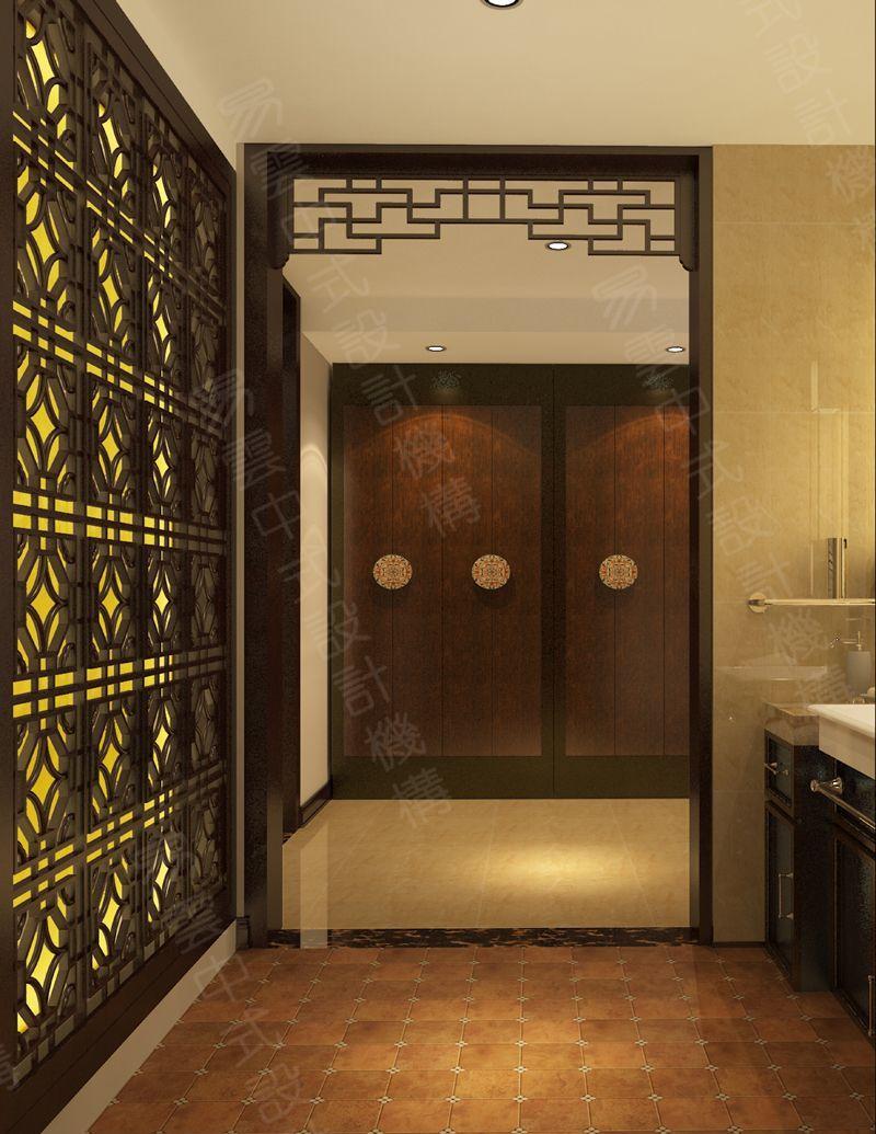 南京中山陵办公区新中式售楼处设计-5