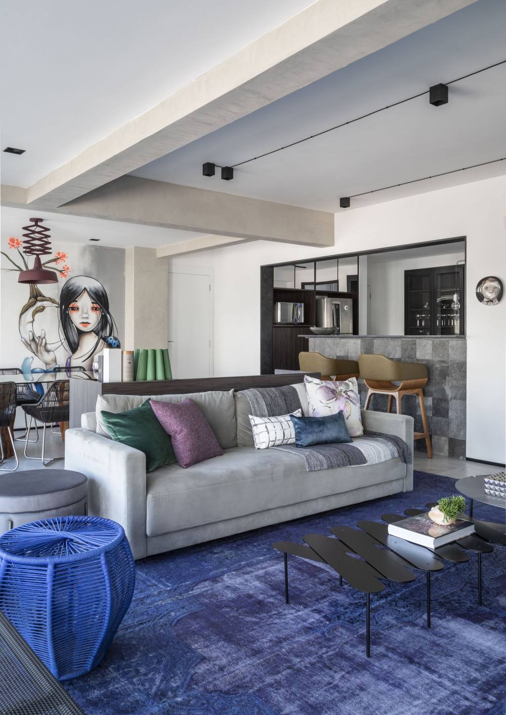 巴西坎波贝洛公寓现代风格设计-33