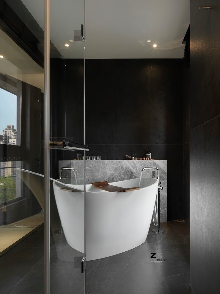 Z轴空间设计 | 质感黑白灰-23