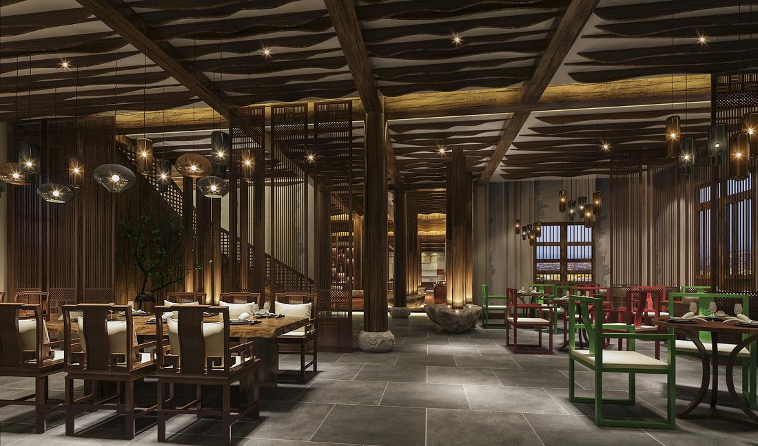 花溪孔学堂休闲区设计-9