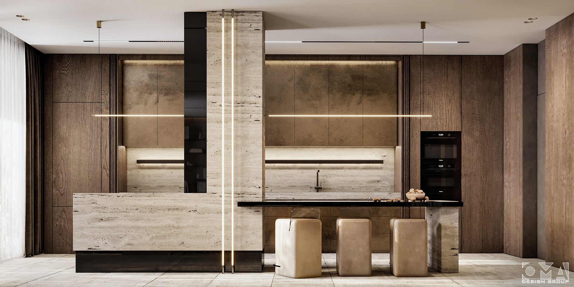 Atlantis The Royal 公寓室内设计丨阿联酋迪拜丨OMA DESIGN GROUP-3