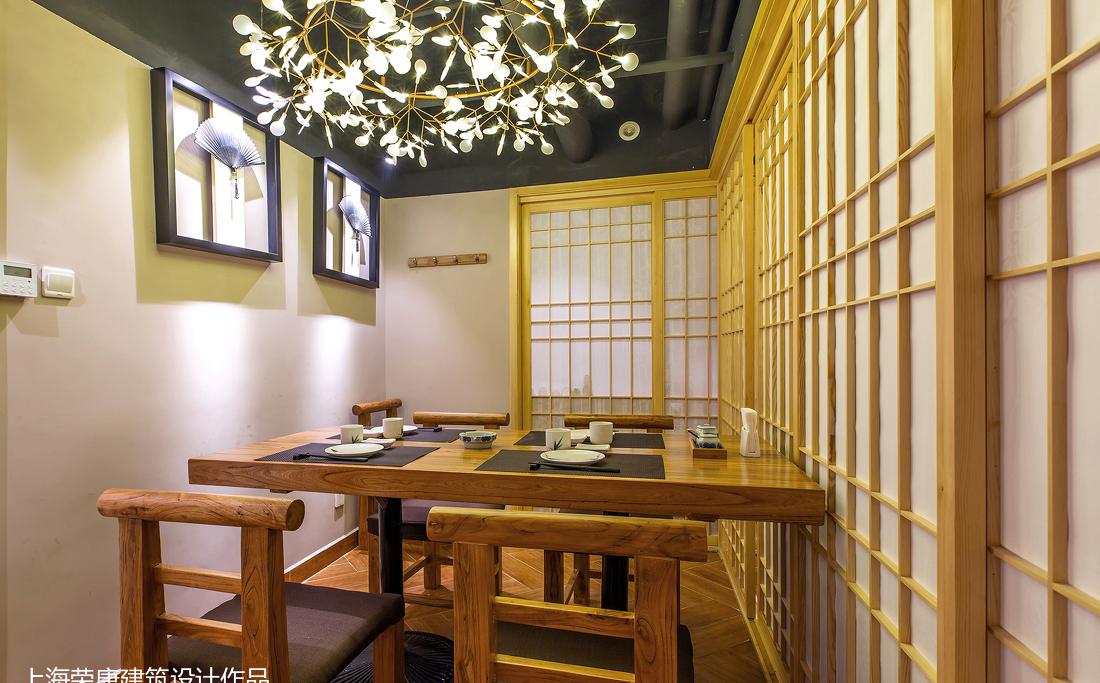 荣唐建筑丨日式餐厅丨竹の里日料-15