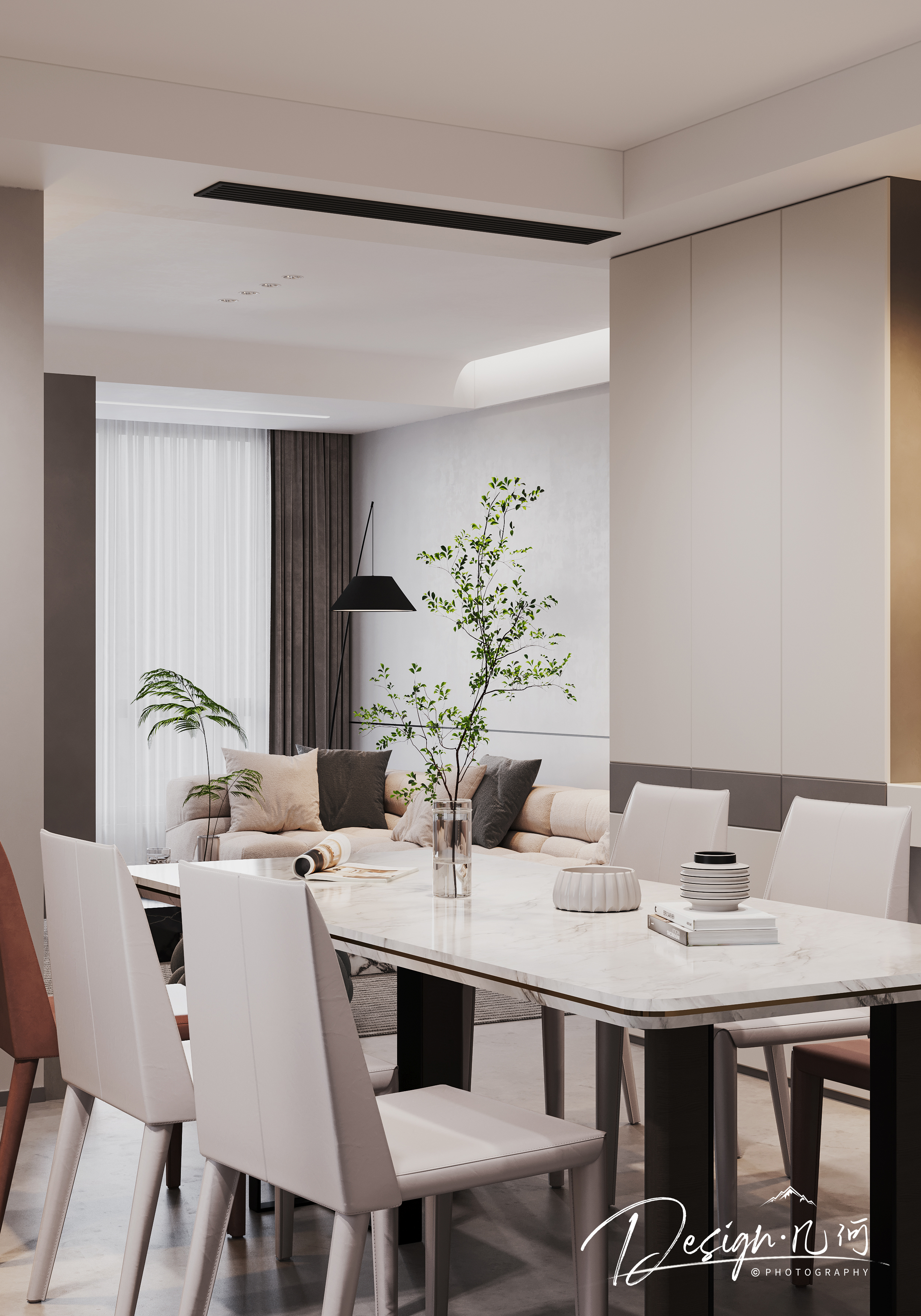 几何视觉表现现代黑白灰-6