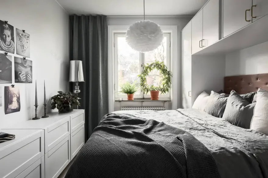 54 平米现代简约开放式厨房设计-10