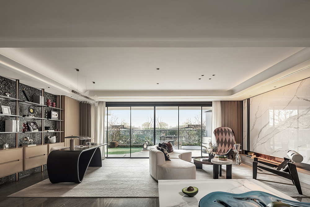 孝感九烨鼎观如院小区大堂,样板间丨中国孝感丨太谷形上-26