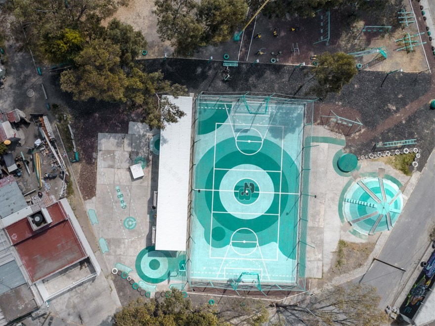 墨西哥 XicoParque Sur 23 社区运动场丨All Arquitectura-3
