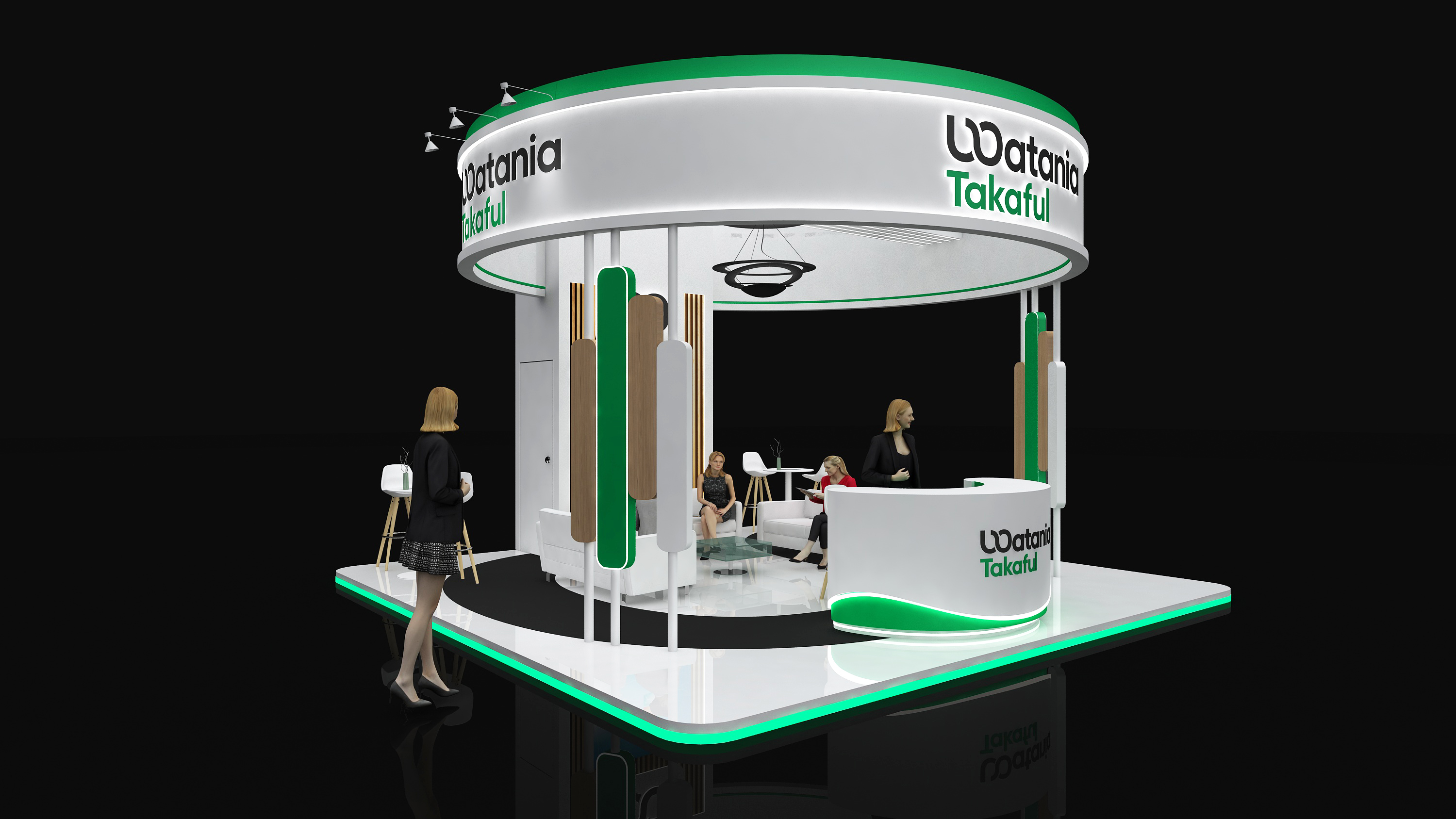 WATANIA 6X6M STALL DESIGN IN DUBAI-0