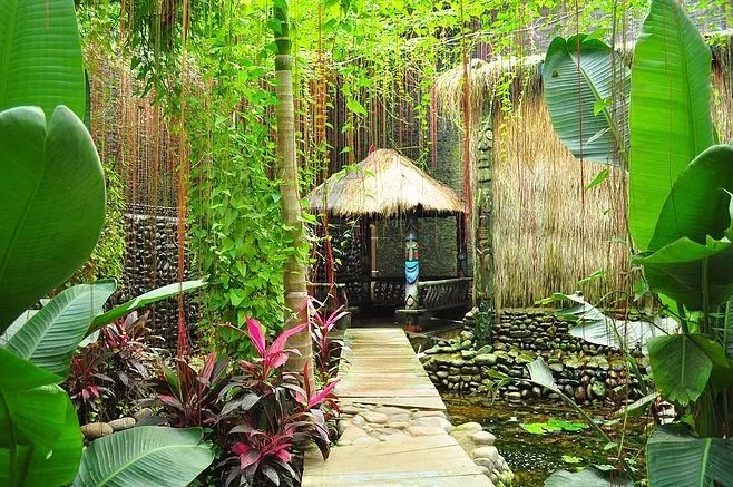 热带风情东南亚庭院-39