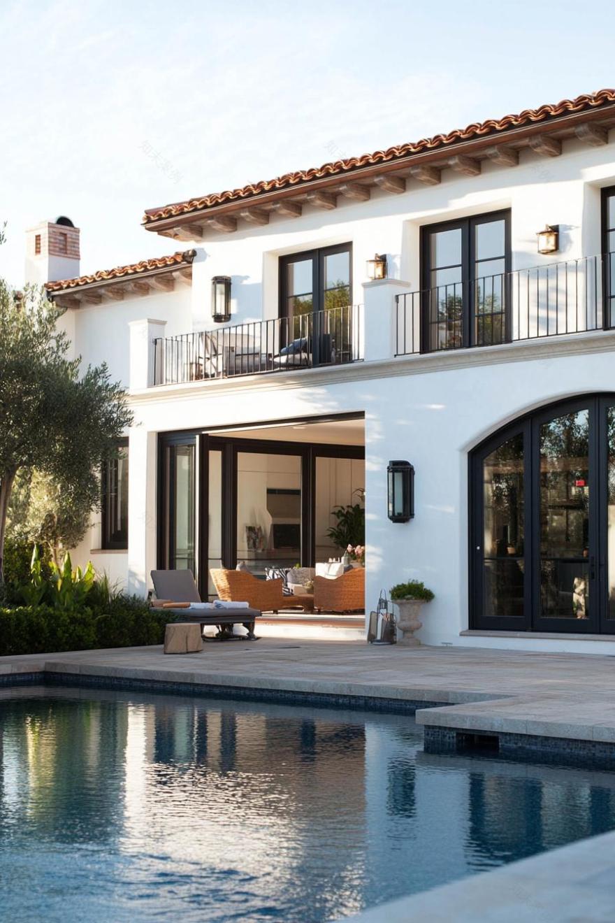 39座加州地中海风格住宅丨美国加利福尼亚-52