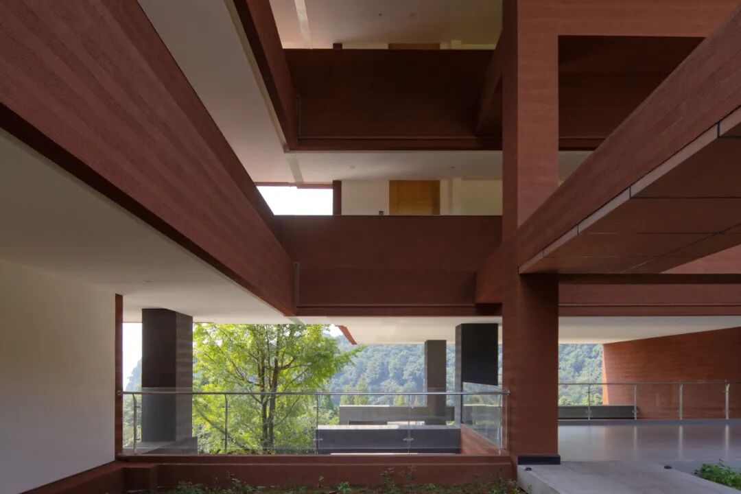 红砂岩建筑，丹棱老峨山居度假酒店-42