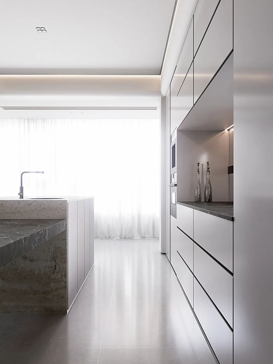 阳光紫郡 · 浪漫轻奢的玻璃糖块空间丨中国成都丨集辰创意空间设计-13