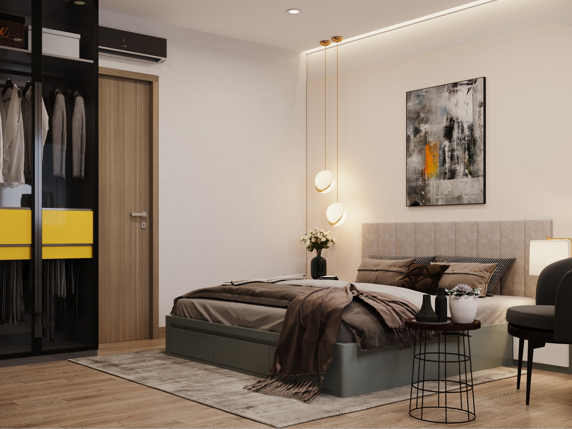 Villa Interior Design (Katameya Gardens New Cairo)-21
