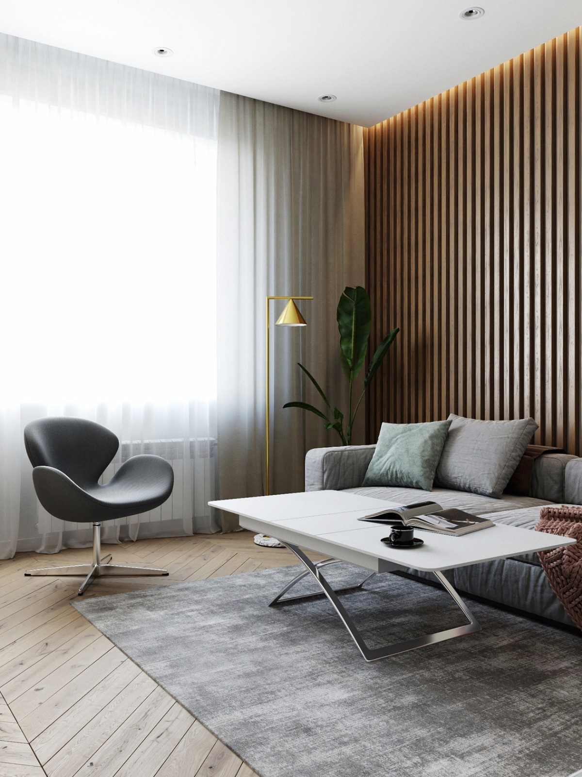 俄罗斯 72㎡现代宜居小窝-9