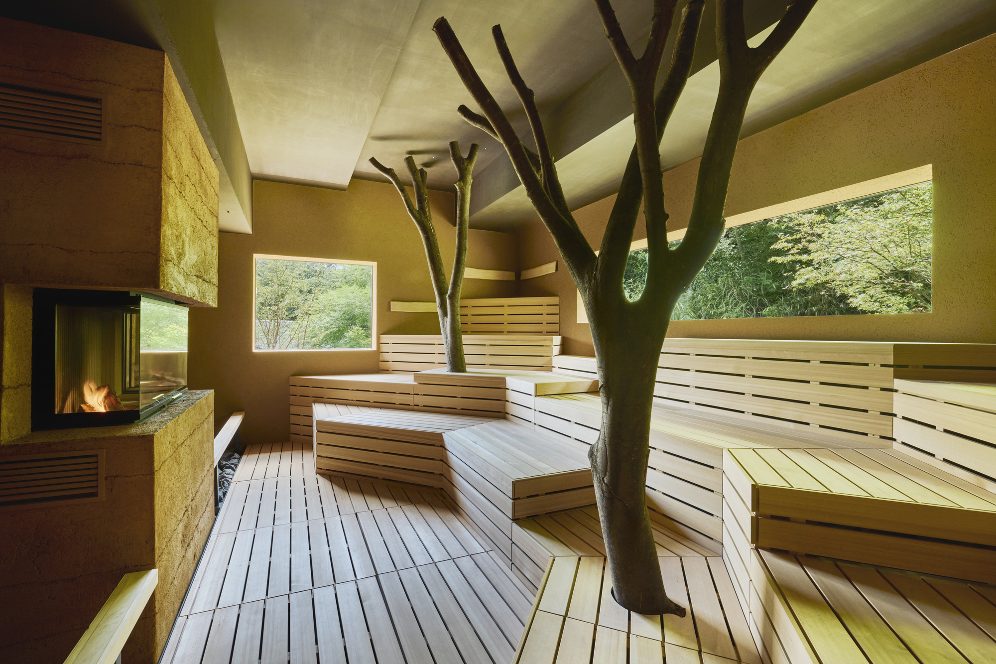 里山露台丨日本丨Tatsuro Sasaki Architects-28