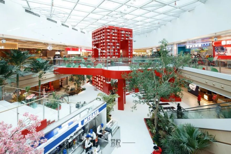 岛城丛林探险丨青岛万科未来城商业室内景观营造-13