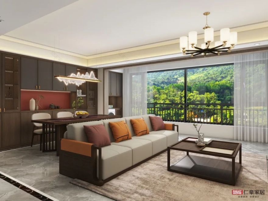 仁豪全案No.19 | 135㎡墨香居,触动心灵的东方交响乐-29