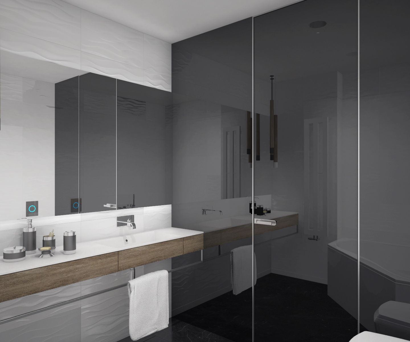 “Салют”现代传统风格公寓室内设计丨Дизайн  студія Андрія Гординського-11