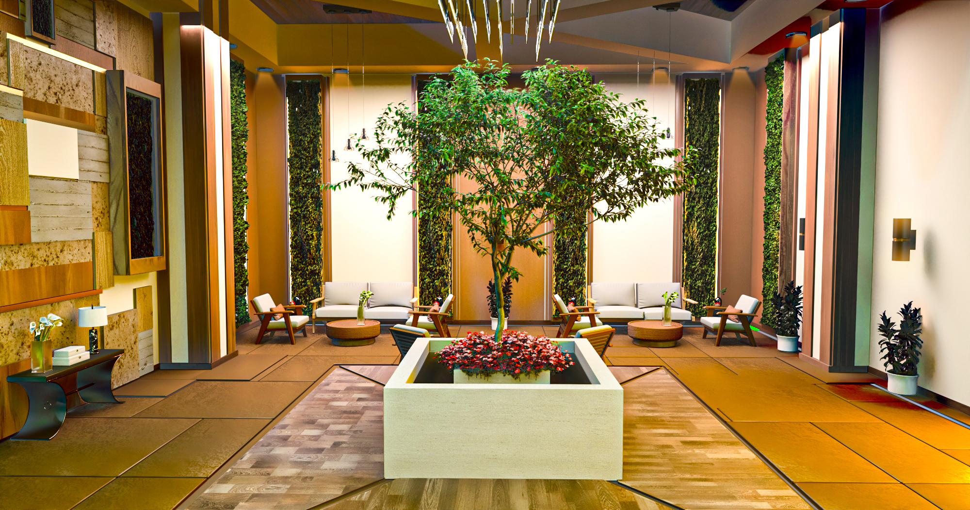 Hotel Designe (Reception - Bed room - Main Restraunt)-3