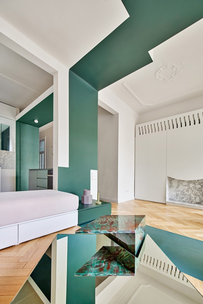 巴塞罗那狭长小公寓里的盒子丨西班牙巴塞罗那丨伊尼斯·马丁内尔,阿尔伯特·雷瑙-13