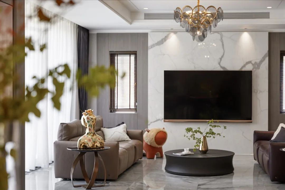 宁波现代轻奢风家居,英伦绅士的优雅品质-6