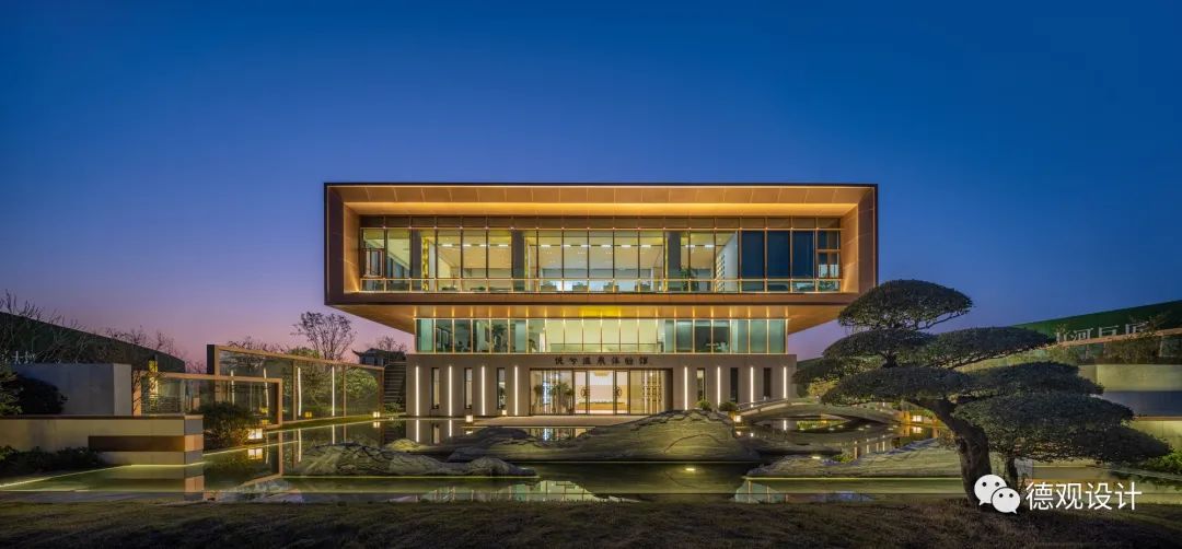 悦兮半岛温泉小镇 | 自然之境的纯粹空间体验-0