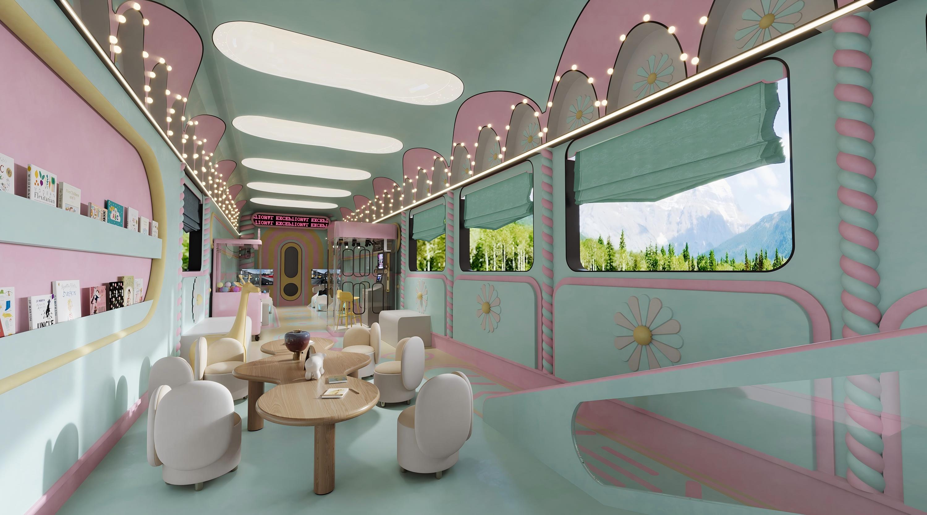 度假火车酒店设计-2