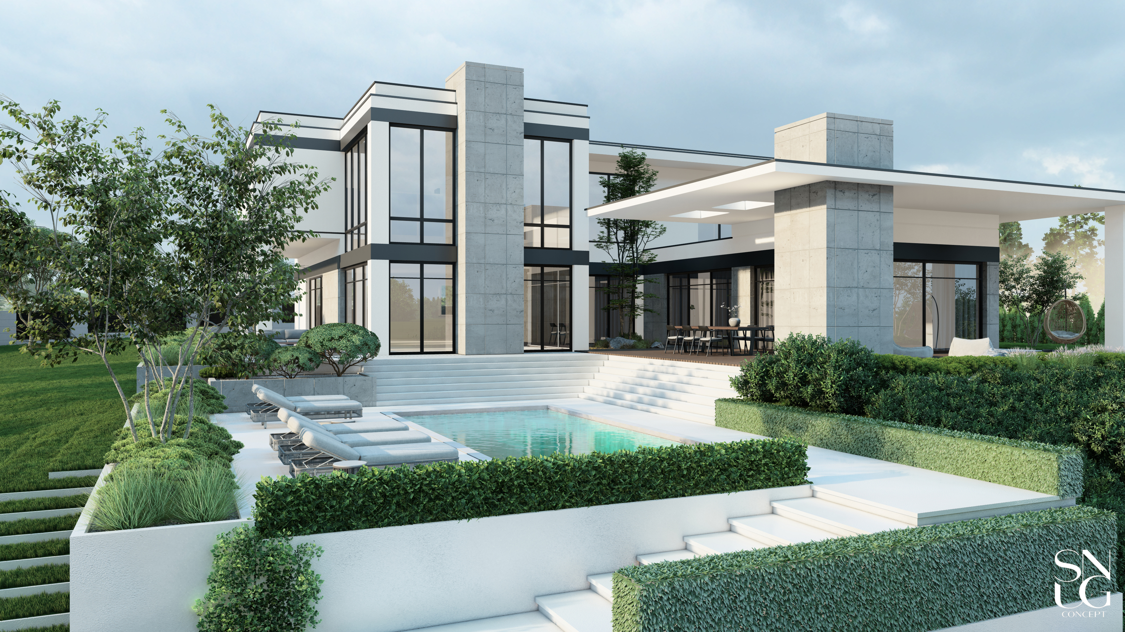 马伊达内克外部设计

注：E·terior可能是Exterior的拼写错误马伊达内克是波兰的一个地名，有著名的马伊达内克集中营 丨Snug Concept-8