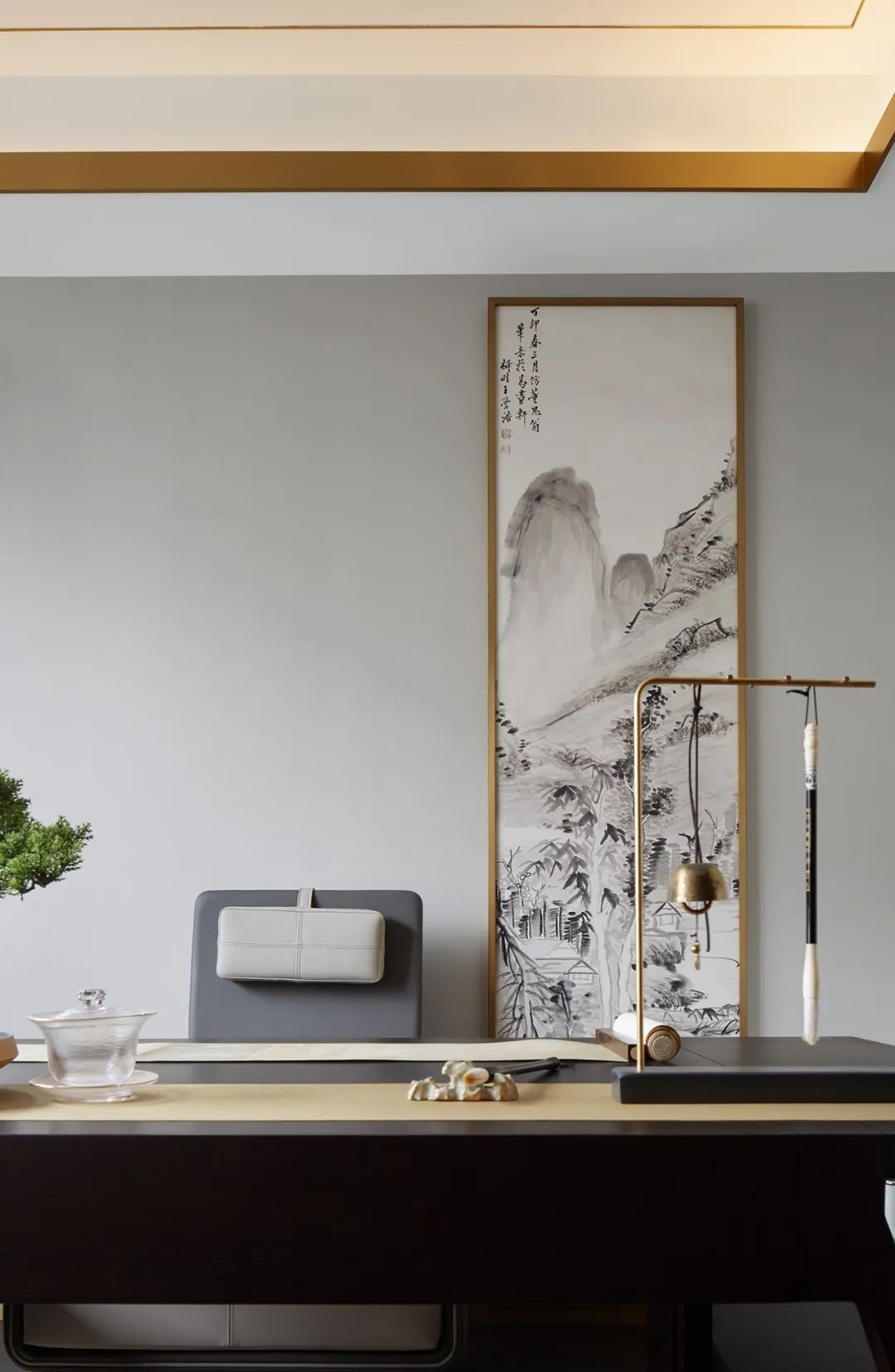 烟台万光·中华城样板间 | 融合之美,日月交替的宁静空间-39