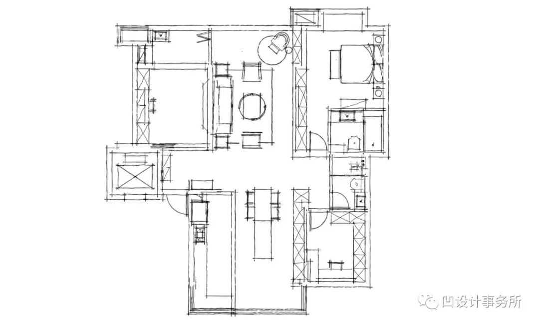 爱情调色板——南京 140㎡私宅设计-72