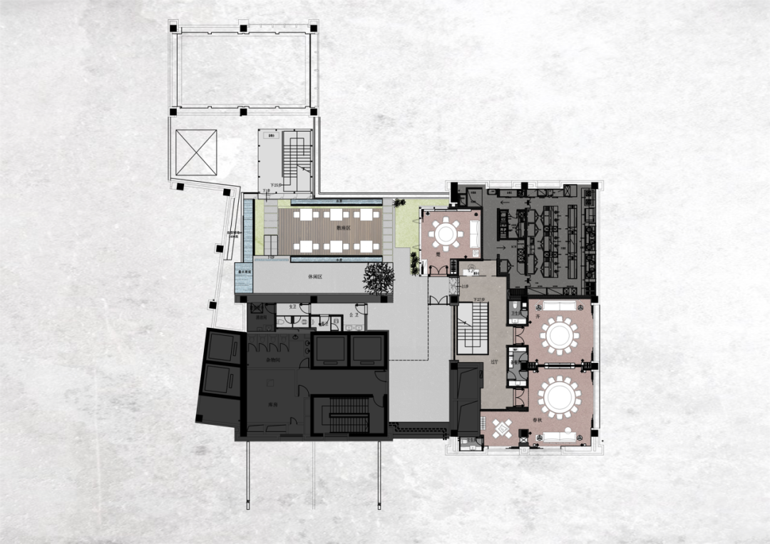 夕拾未央·春秋 · 战国文化商务餐厅室内设计丨中国重庆丨雨树设计-58