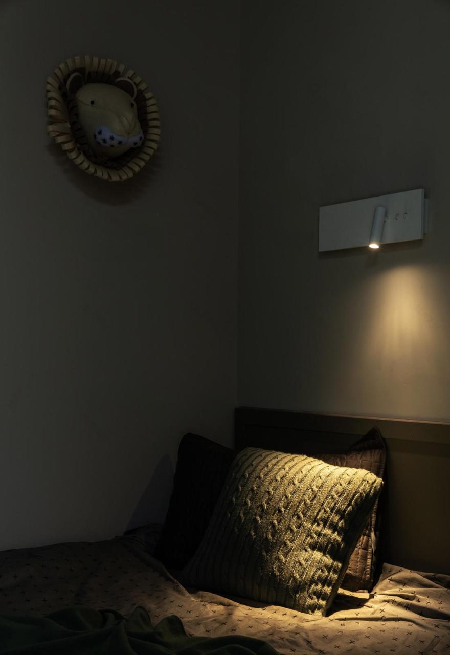 60㎡极简牛油果绿之家-25