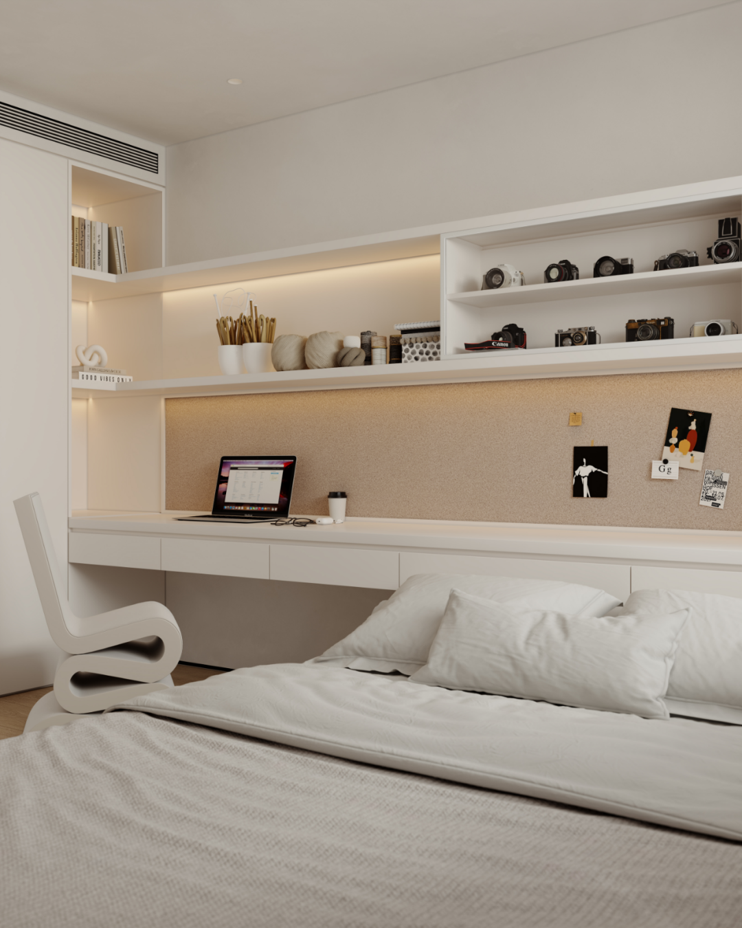 YUJINGDESIGN·现代极简&包豪斯，人宠和谐空间-68