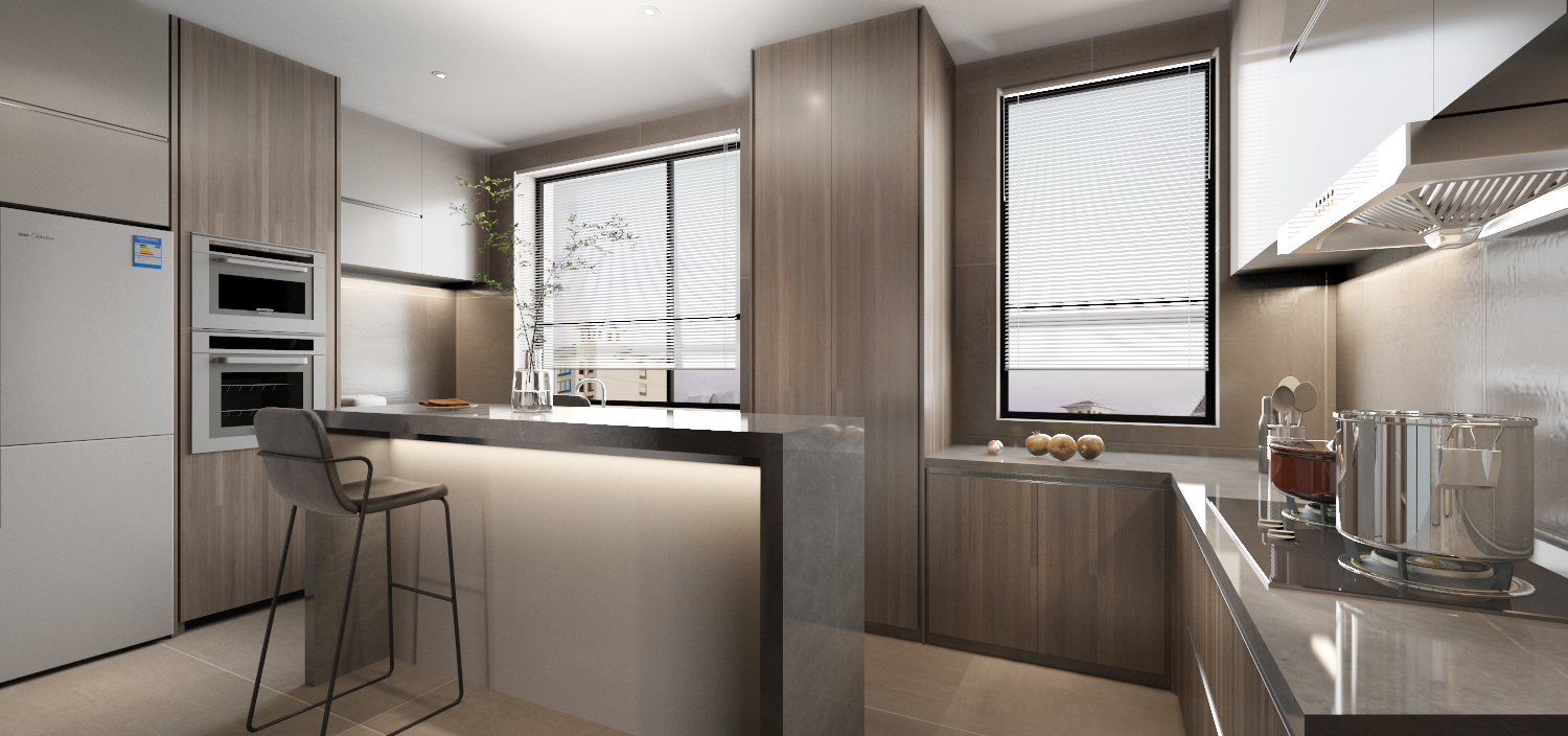 自然之美，侘寂平层设计-5