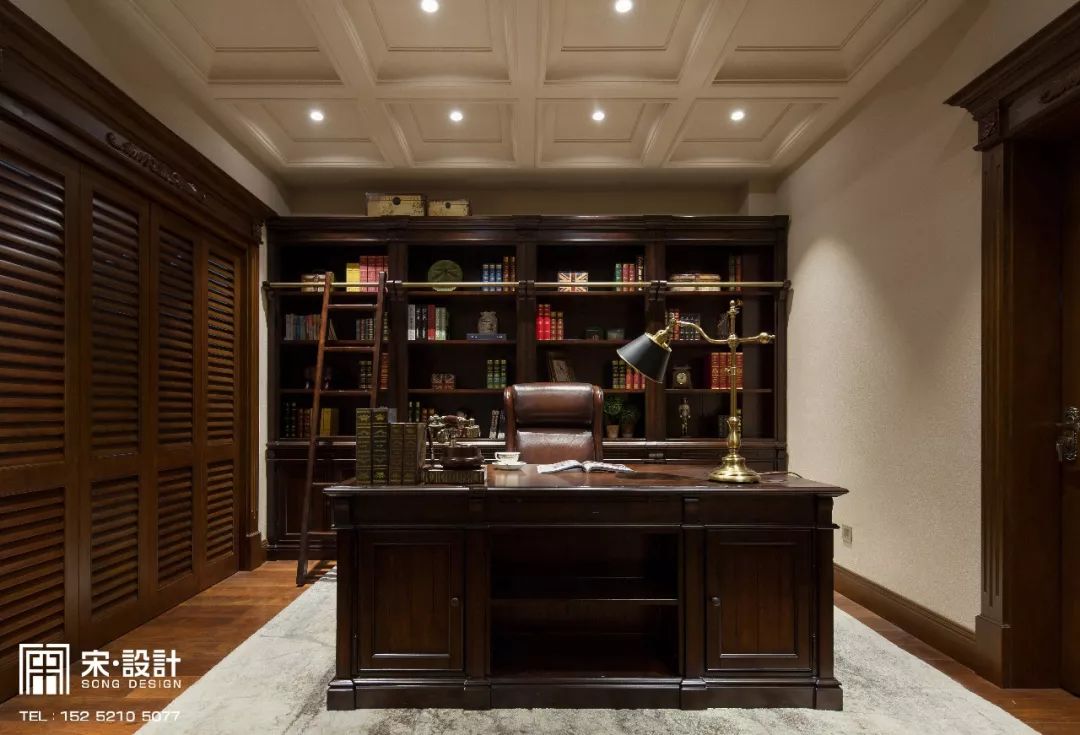 卡梅尔湖畔的复古美式别墅设计-21