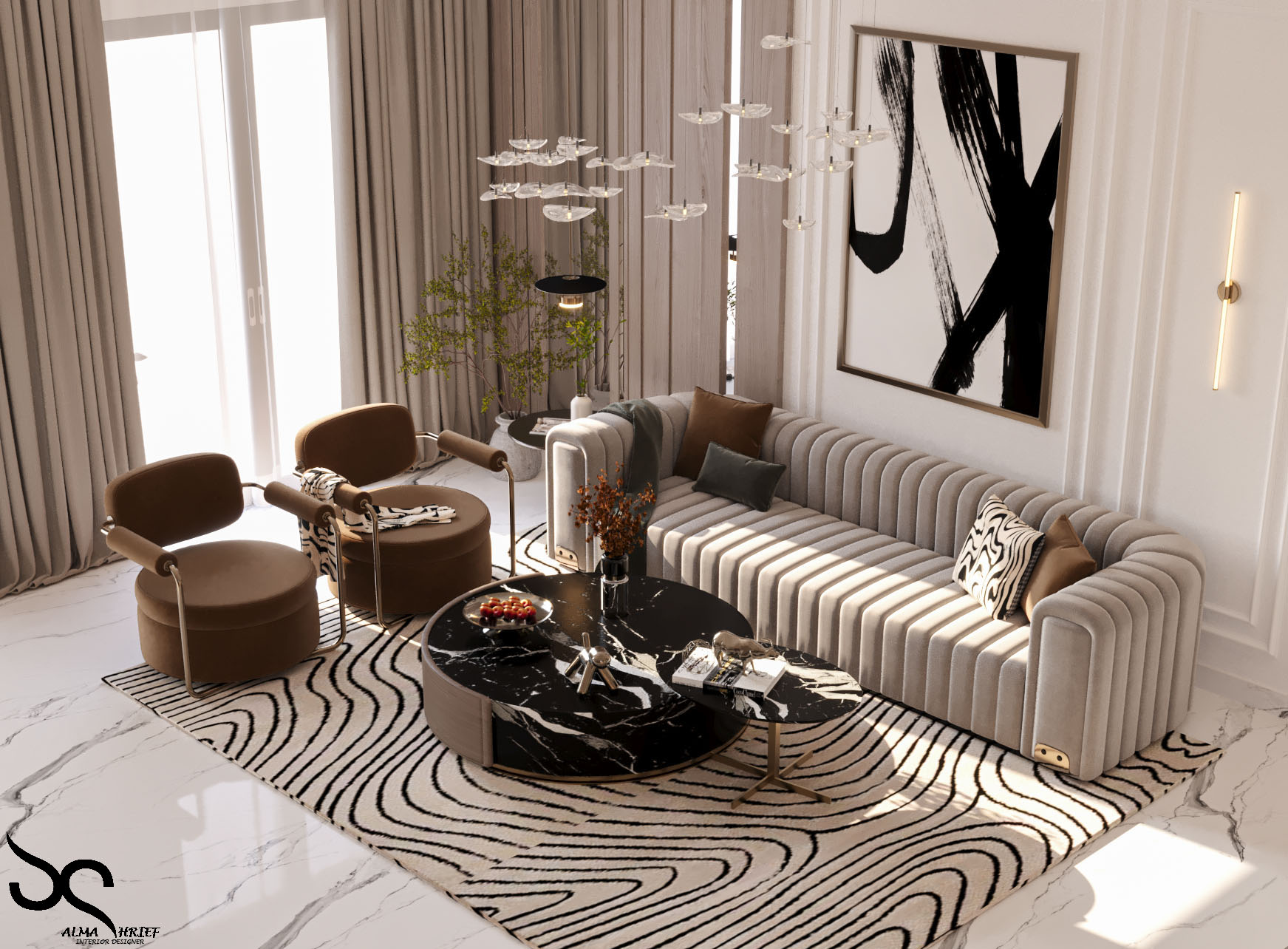 主别墅接待处丨SALMA SHRIEF-9