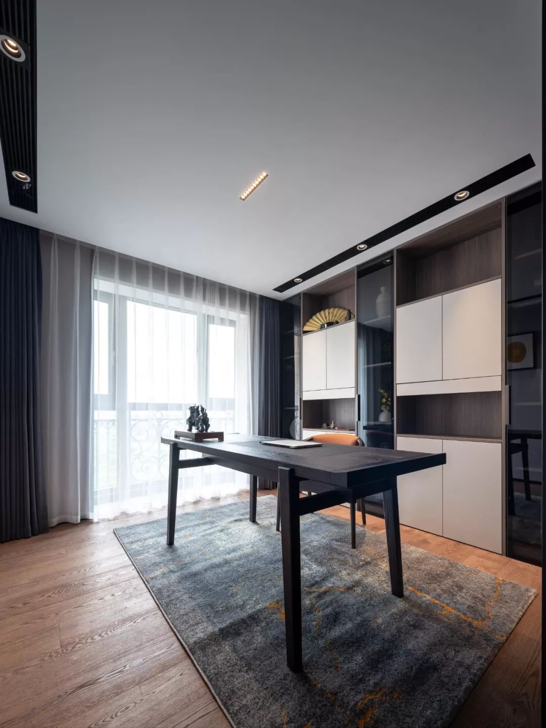 湖畔壹号现代简约风 黄仁忠打造 169㎡生活艺术空间-30