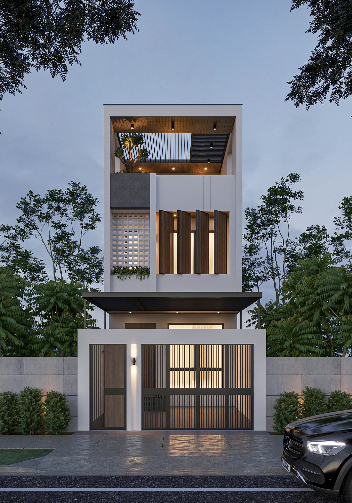 Nhà phố 5x20m_ Anh Khương Tiền Hải-2