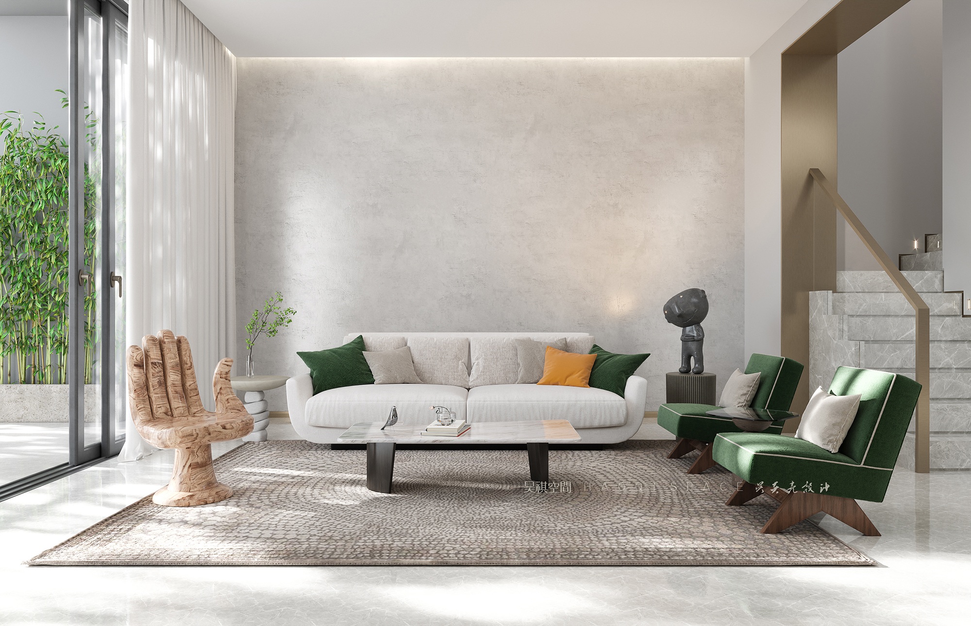 东莞600㎡简约别墅，城市中央的雅逸之境-13