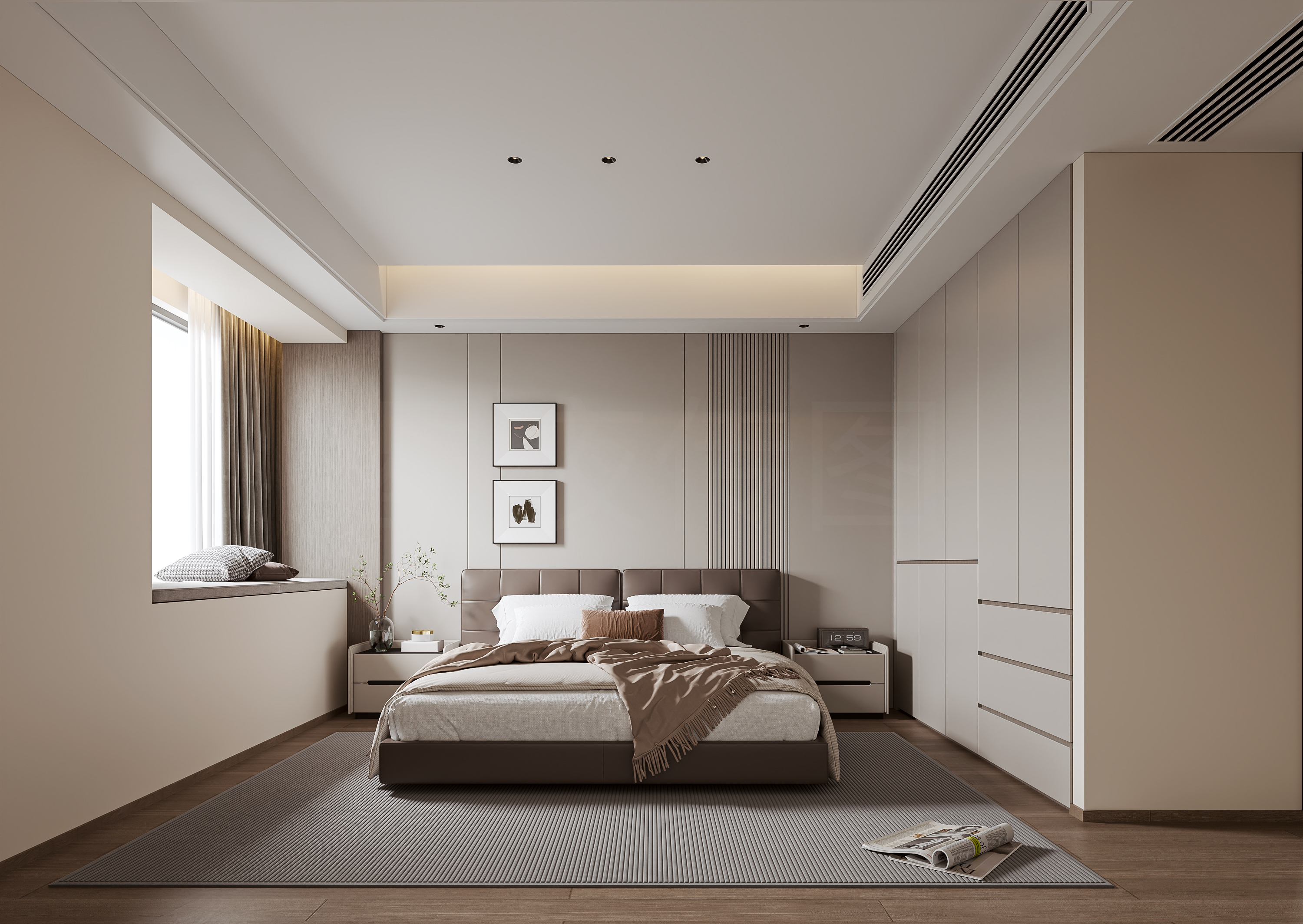 现代卧室及家装软装搭配合集-5