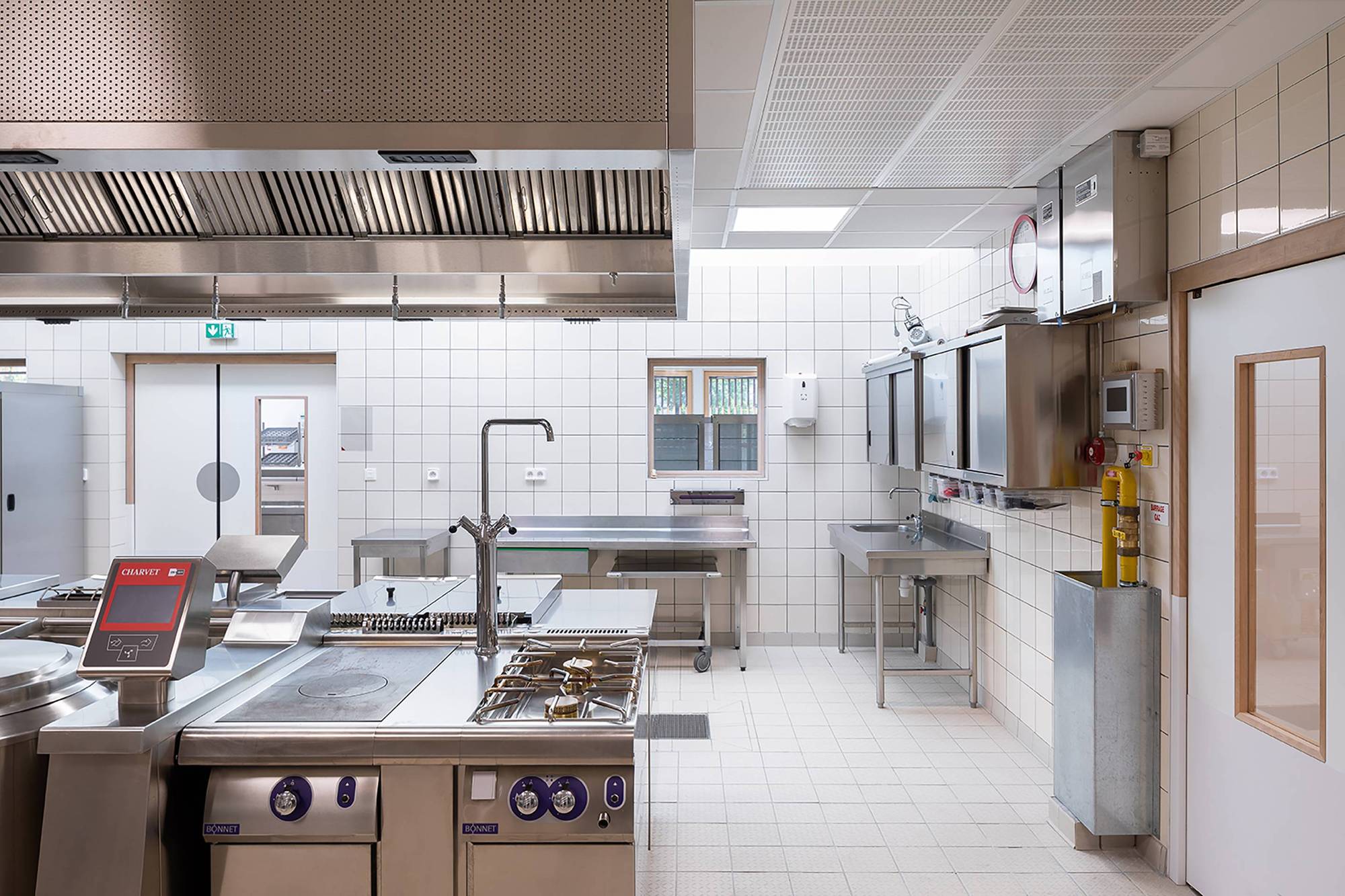 Rene Cassin 学校食堂丨法国丨Brulé Architectes Associés-31