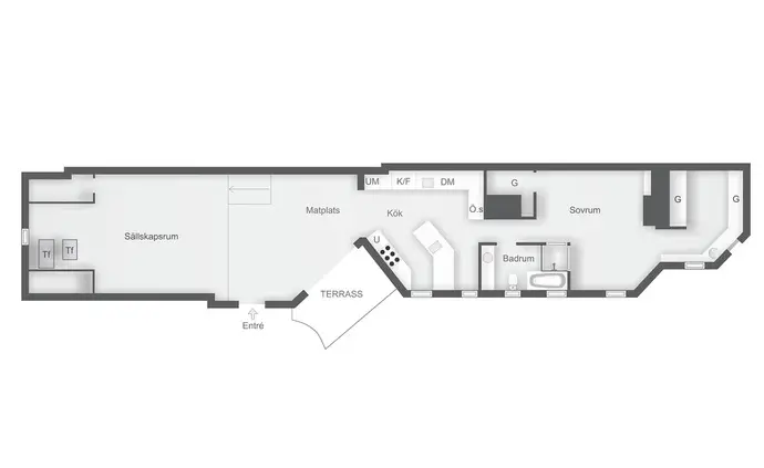 独特温暖的木质空间 | Lagerlings 的一室公寓设计-21