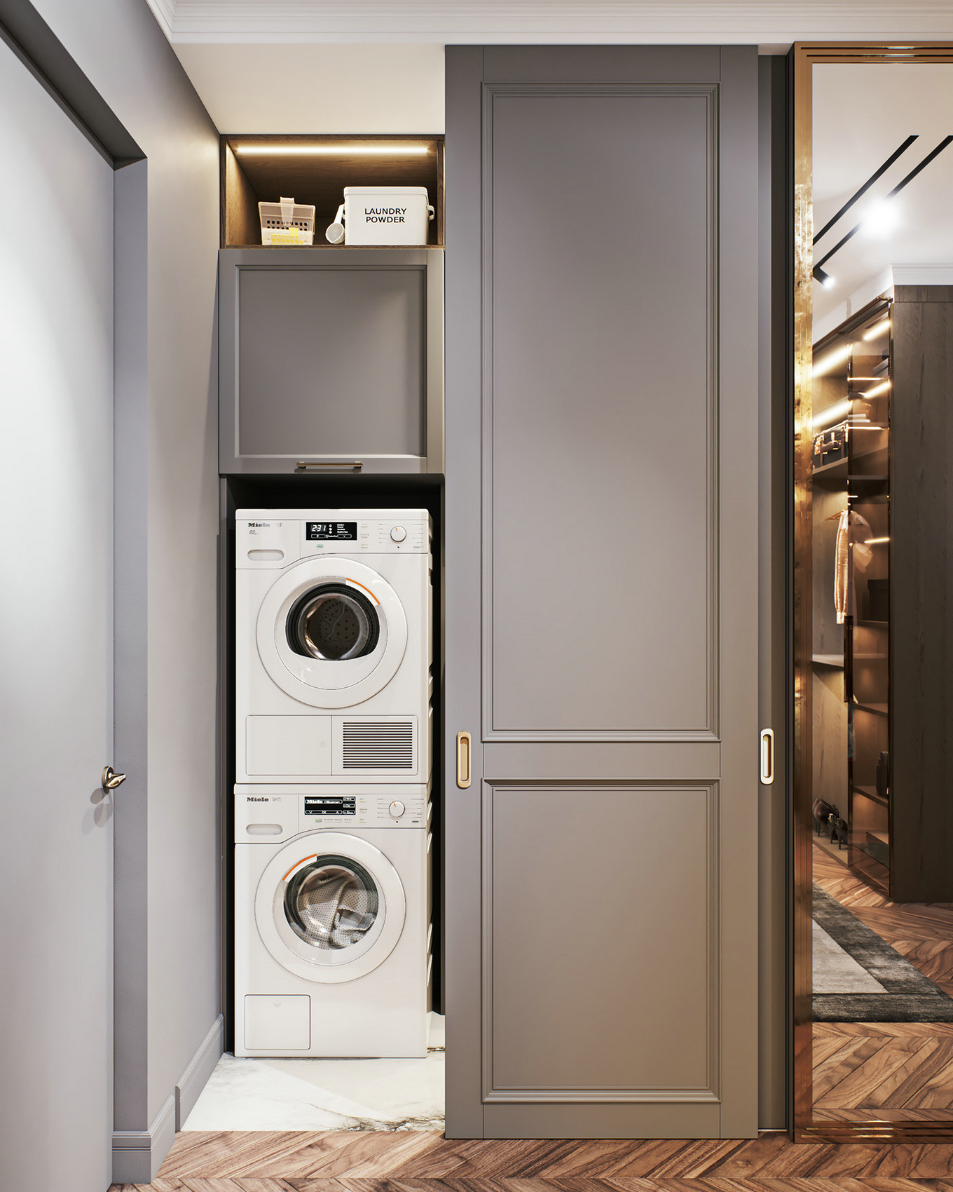 被简欧风席卷的生活空间，演绎质感美学-34