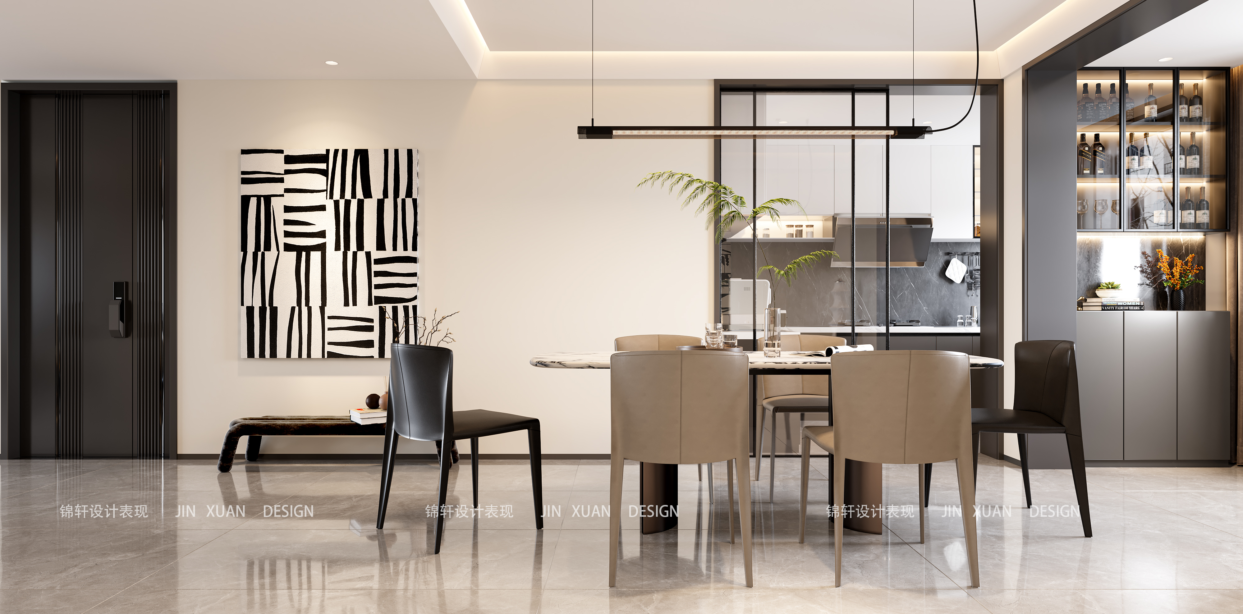 现代效果图-锦轩设计-3