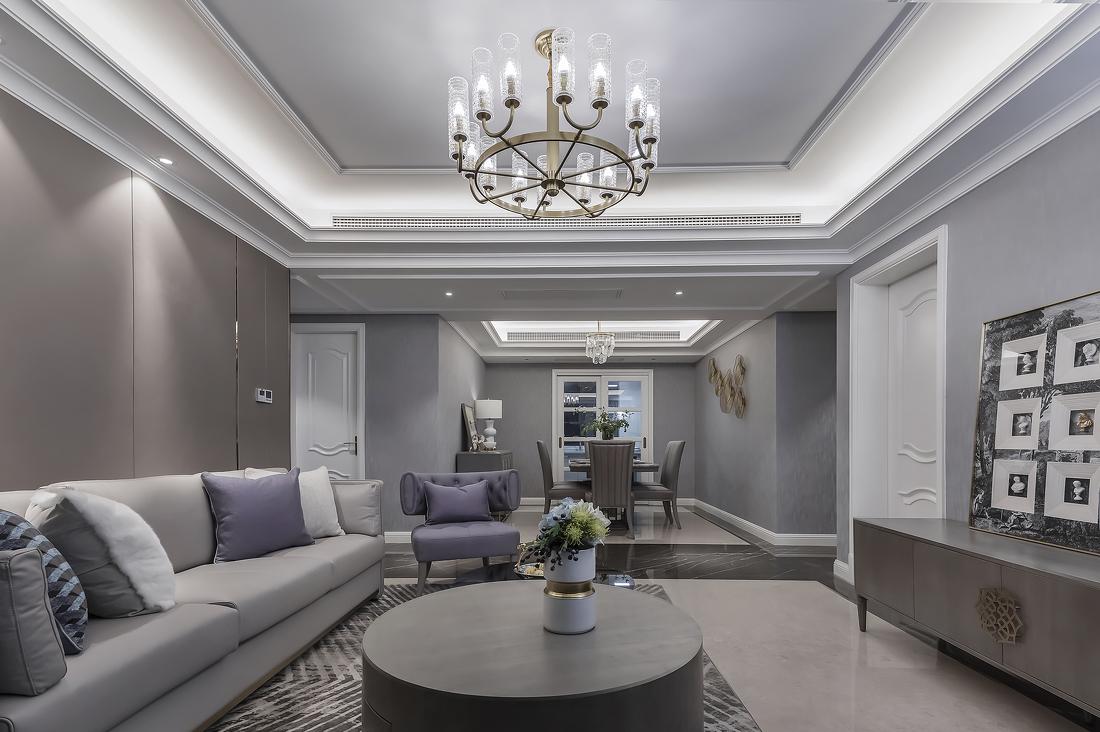 灰色调质感的惊艳生活丨朴森全案设计-4