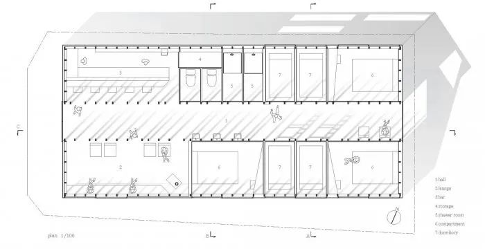 Koyasan 胶囊旅馆丨日本丨Alphaville Architects-5