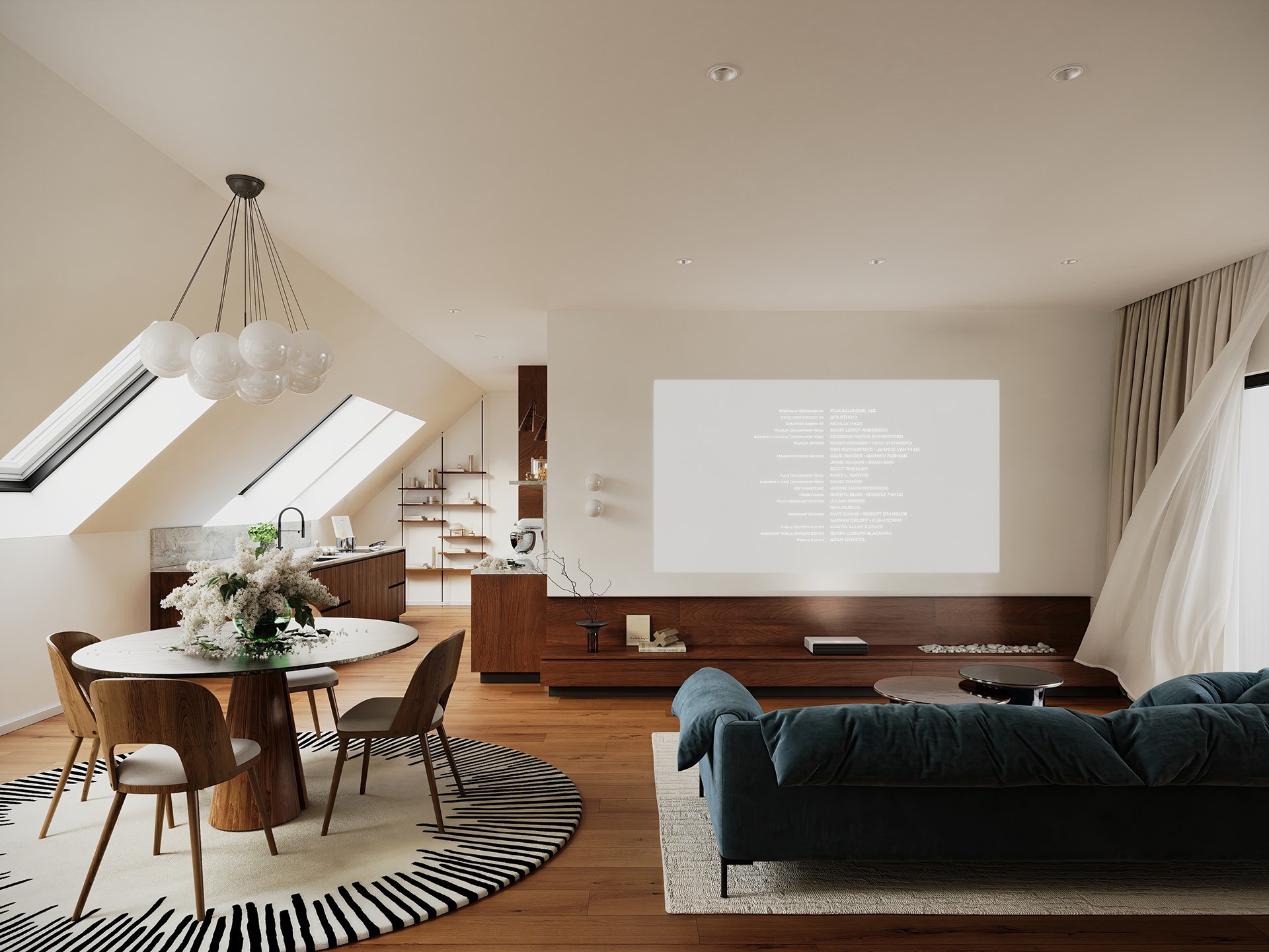 柏林市中心顶层公寓可视化项目丨德国柏林丨Mosolova Valeria-8