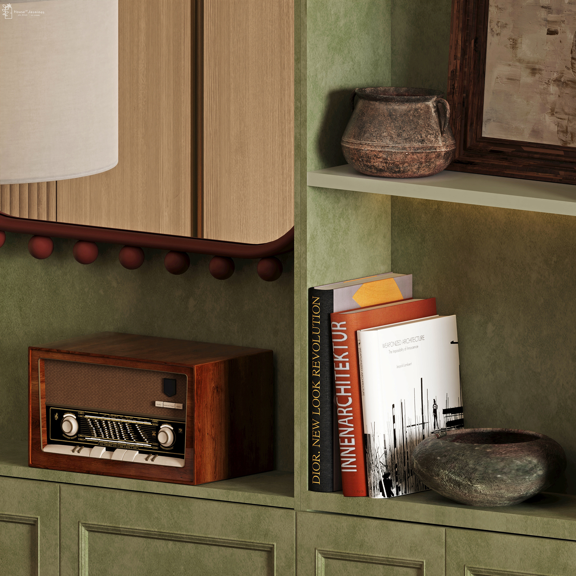 CRIMSON & GOLD: Eclectic Luxury Living-32