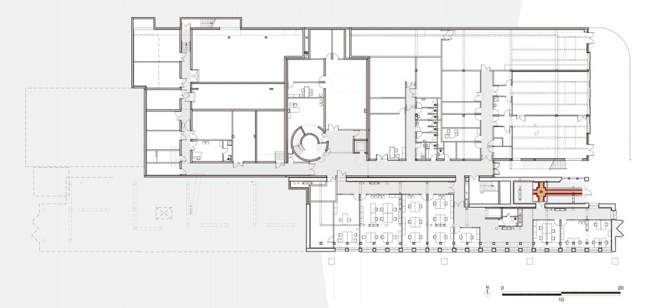 克莱蒙费朗建筑学院教学楼,法国,du Besset – Lyon-24